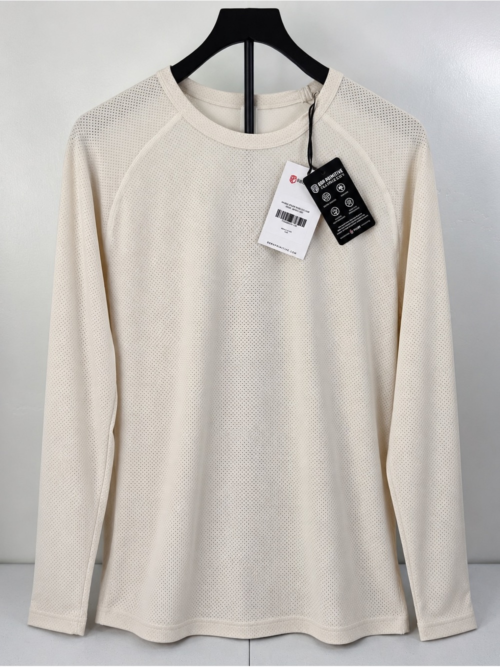 NWT Born Primitive Heritage Raglan Long Sleeve Athletic Shirt Men’s 2XL Sand